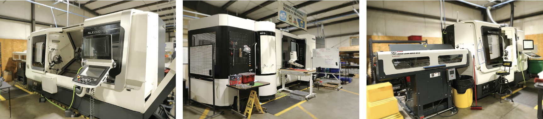 Blue Sky Inventors has ramped up production and precision. Being able to run lights out has become a must, and every machine tool they purchase going forward will have some sort of advanced automation. Currently they DMG Mori NLX 2500/700 Dual Spindle y-axis live tooling lathe with bar feeder and a similar, but larger NLX2500/1250 also with a bar feeder. They also have a DMG Mori NHX 5000 horizontal with a pallet pool.